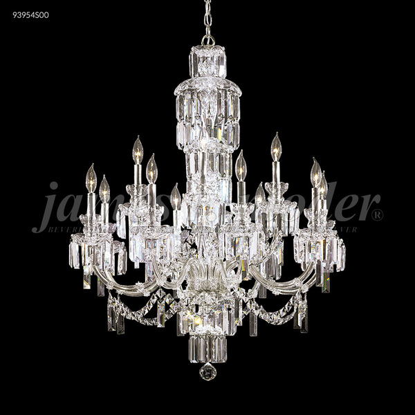 James R Moder Buckingham Entry Chandelier 93954S00